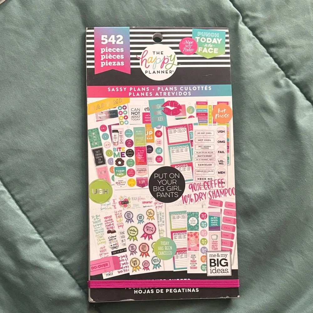 The Happy Planner Sassy Plans Sticker Book
